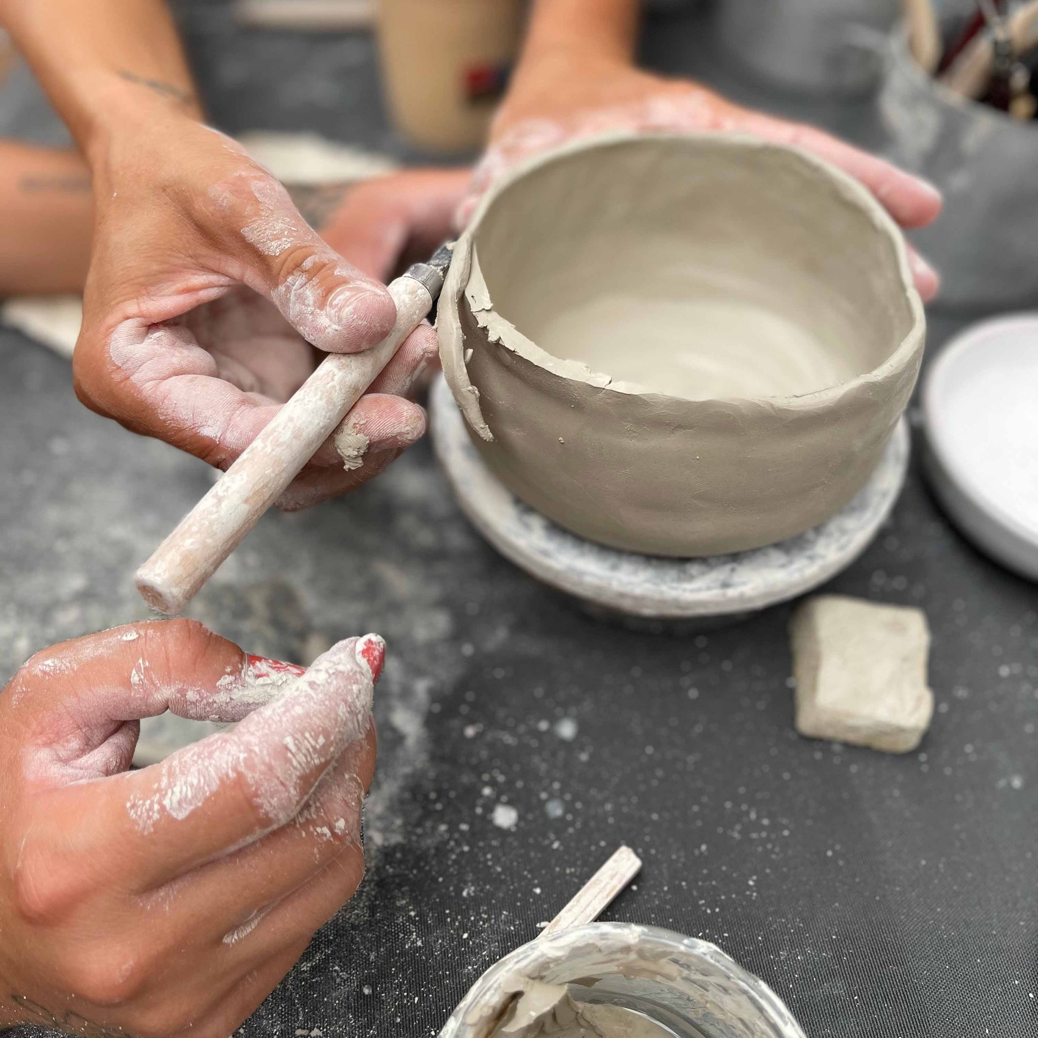 Ceramic Tablework Workshop (adults) - On Demand
